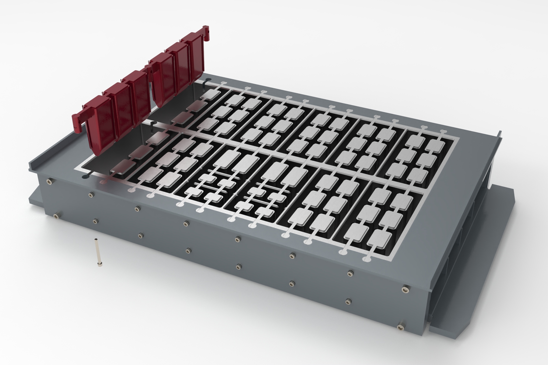 Hollow block mould production example 02