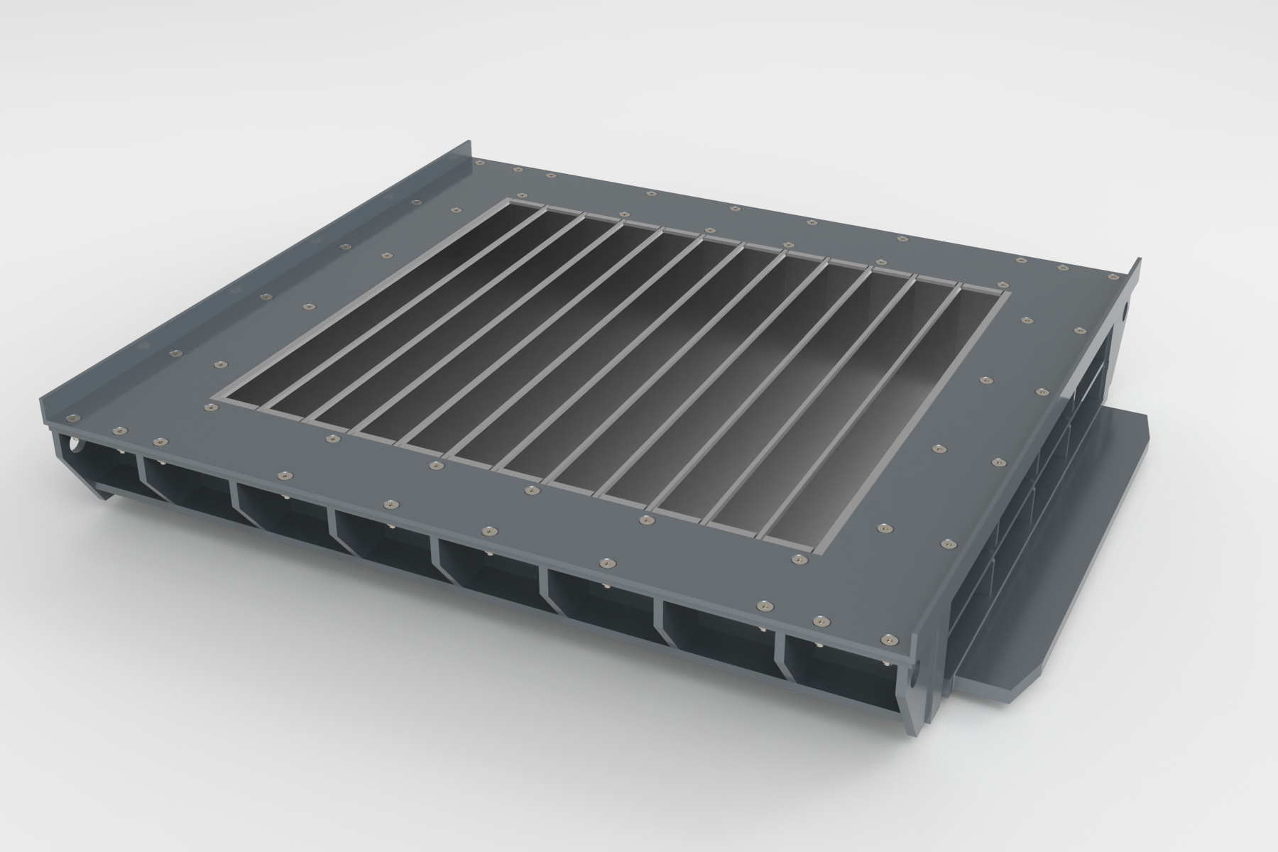 Curbstone mould production example 09