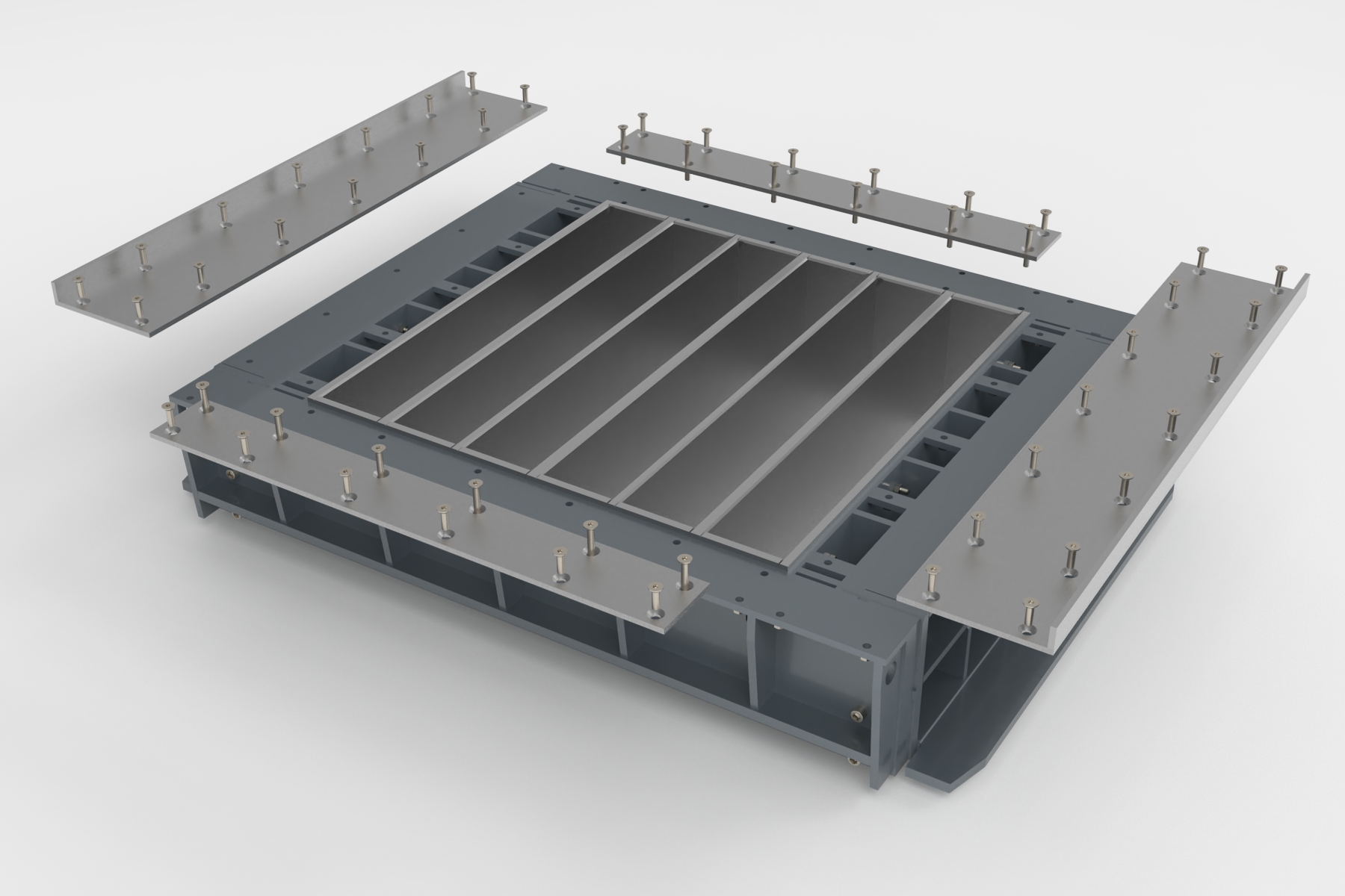 Curbstone mould production example 02