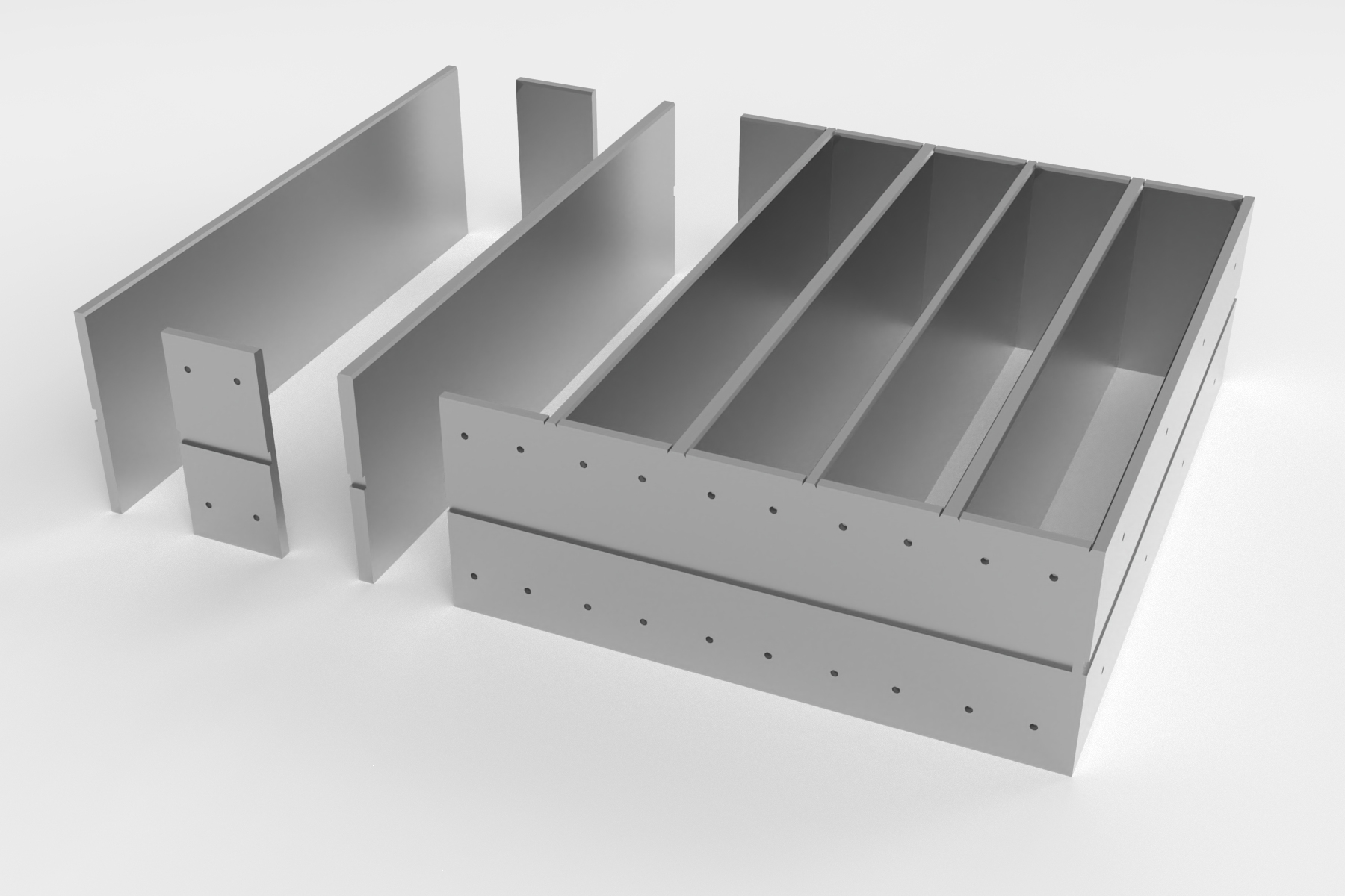 Curbstone mould production example 03